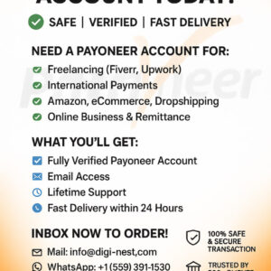 buy a payoneer account